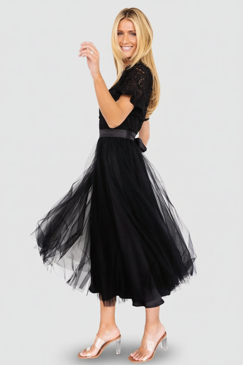 Baltic Born - Darcy Tulle Midi Dress