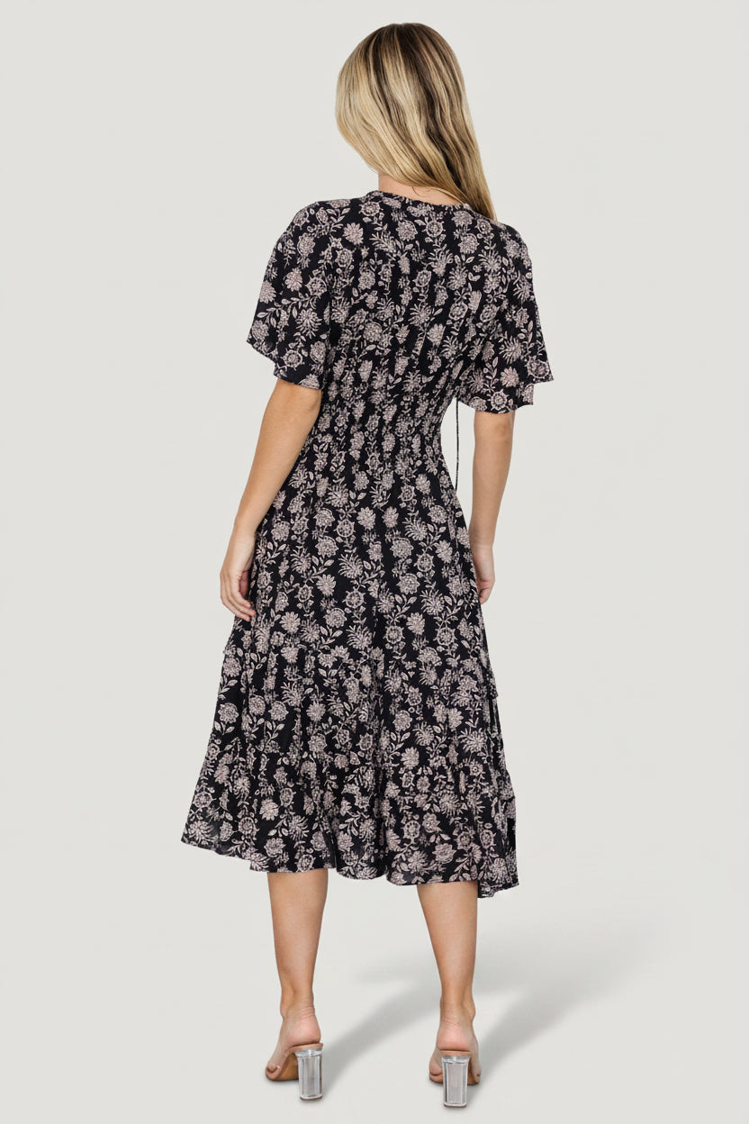 Baltic Born - Spell Boho Midi Dress