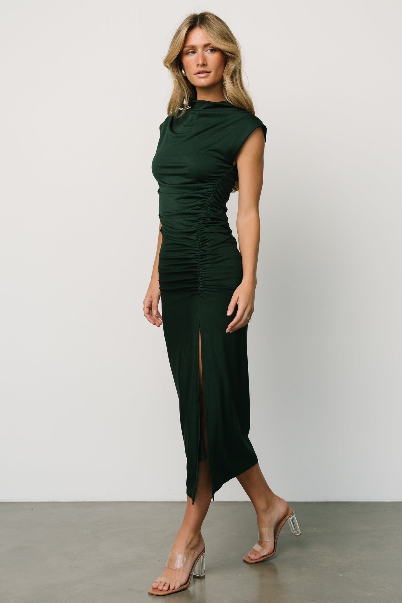 Baltic Born - Sasha Ruched Maxi Dress