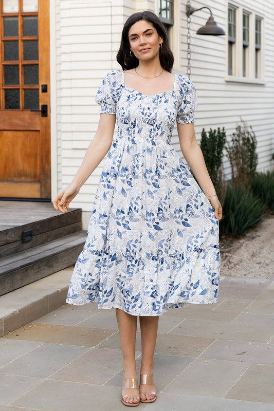 Baltic Born - Piper Eyelet Midi Dress