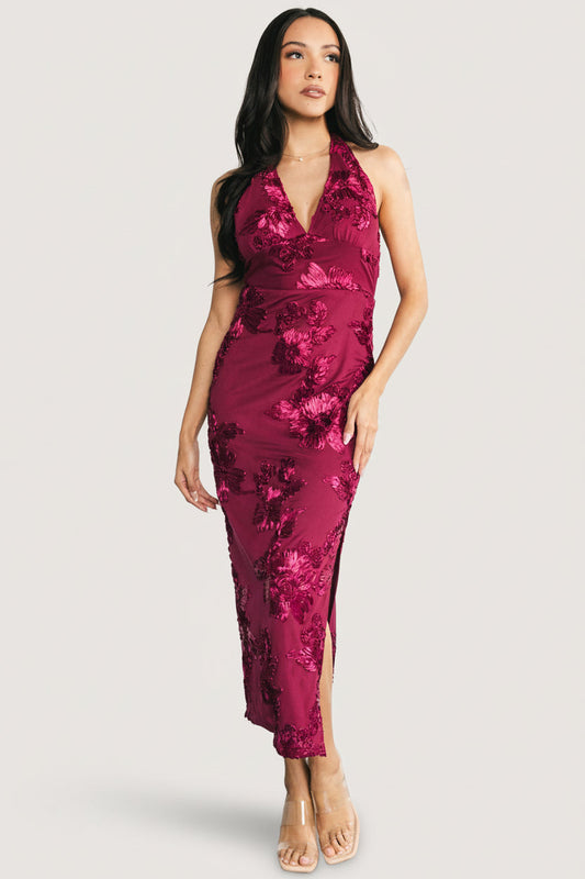 Baltic Born - Lacey Halter Midi Dress