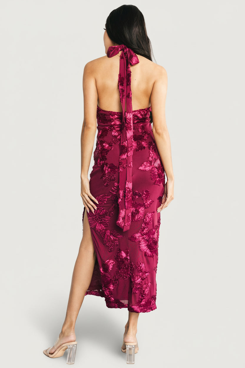 Baltic Born - Lacey Halter Midi Dress