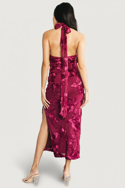 Baltic Born - Lacey Halter Midi Dress