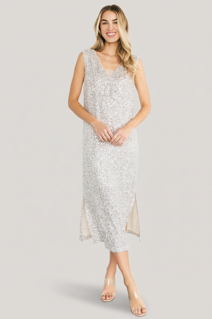Baltic Born - Marissa Sequin Midi Dress