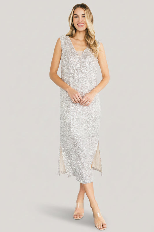 Baltic Born - Marissa Sequin Midi Dress