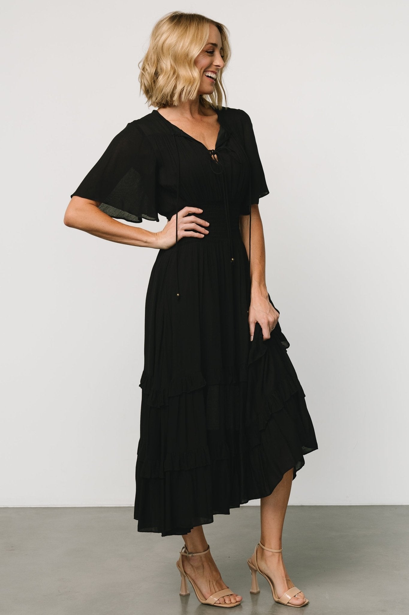 Baltic Born - Spell Boho Midi Dress