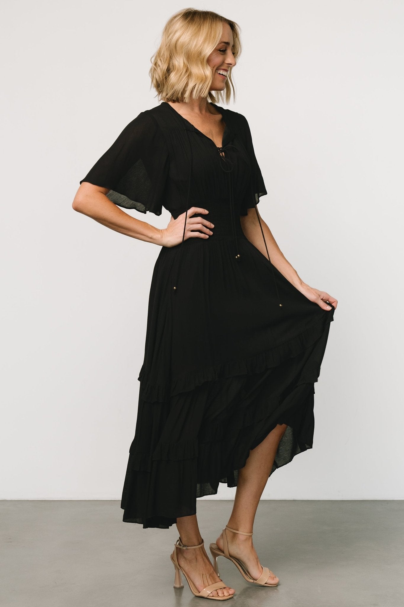 Baltic Born - Spell Boho Midi Dress