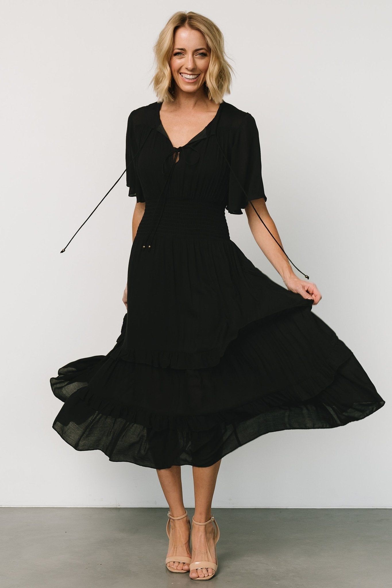 Baltic Born - Spell Boho Midi Dress