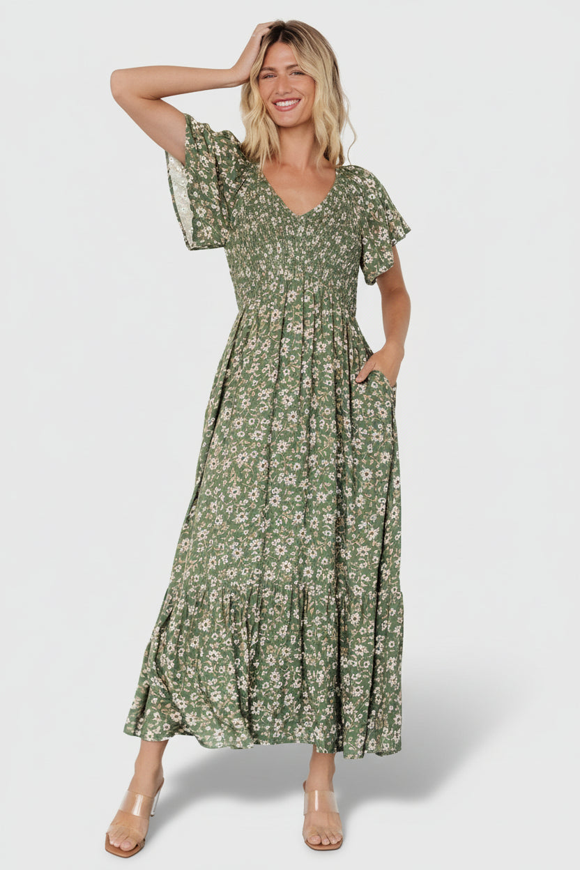 Baltic Born - Joanie Smocked Dress