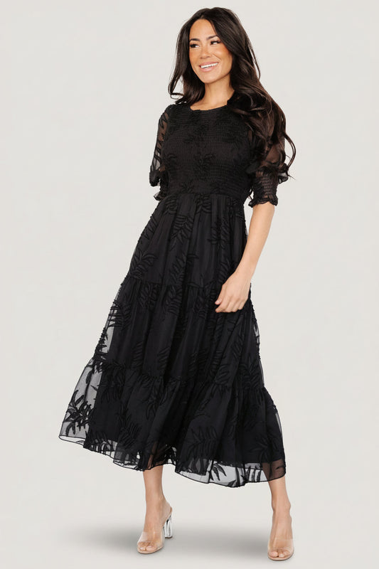 Baltic Born - Nellie Smocked Midi Dress