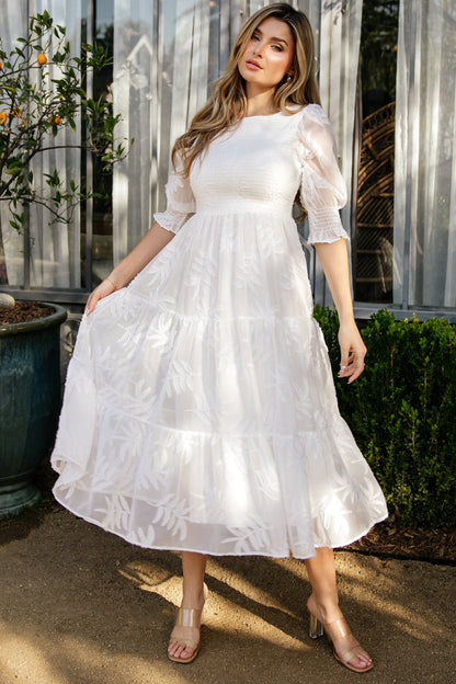 Baltic Born - Nellie Smocked Midi Dress