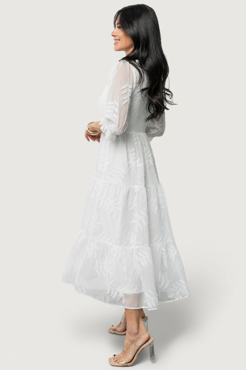 Baltic Born - Nellie Smocked Midi Dress