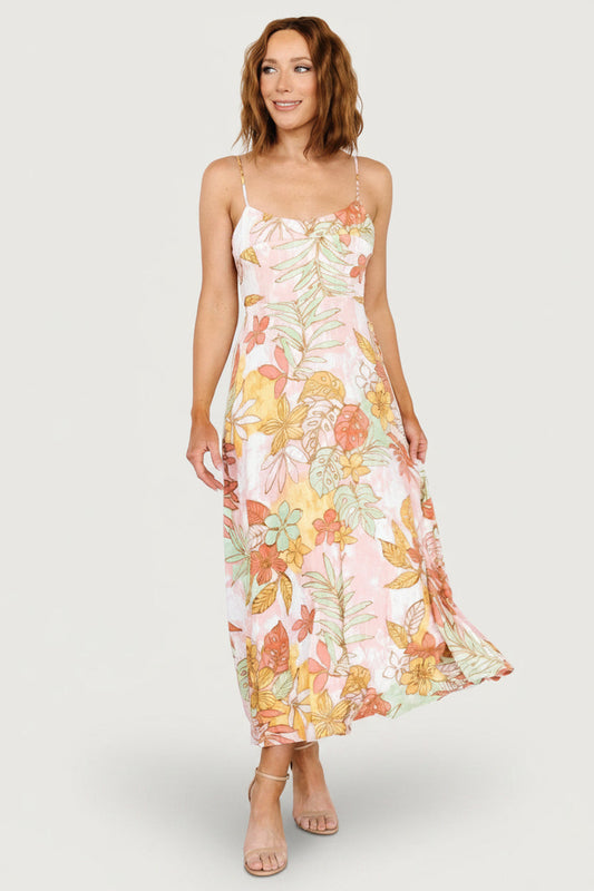 Baltic Born - Hilo Back Tie Maxi Dress