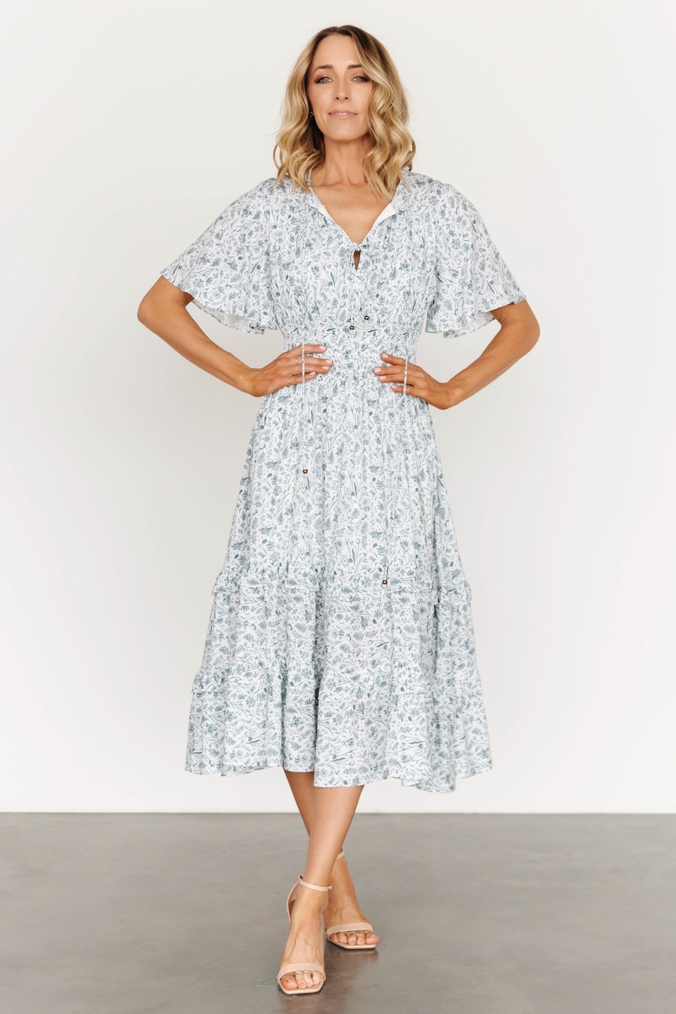 Baltic Born - Spell Boho Midi Dress