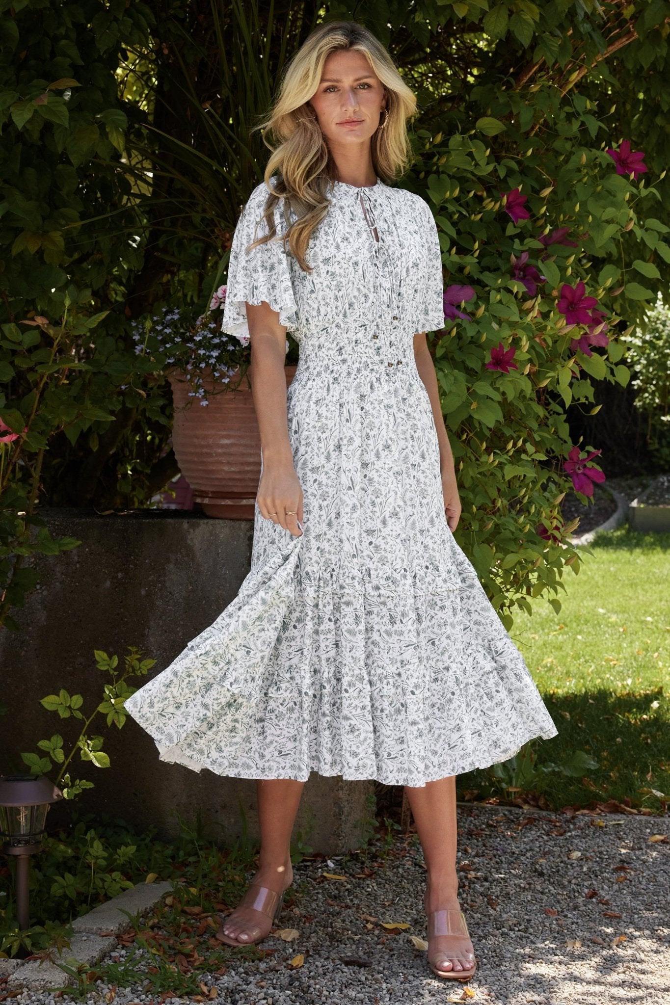 Baltic Born - Spell Boho Midi Dress