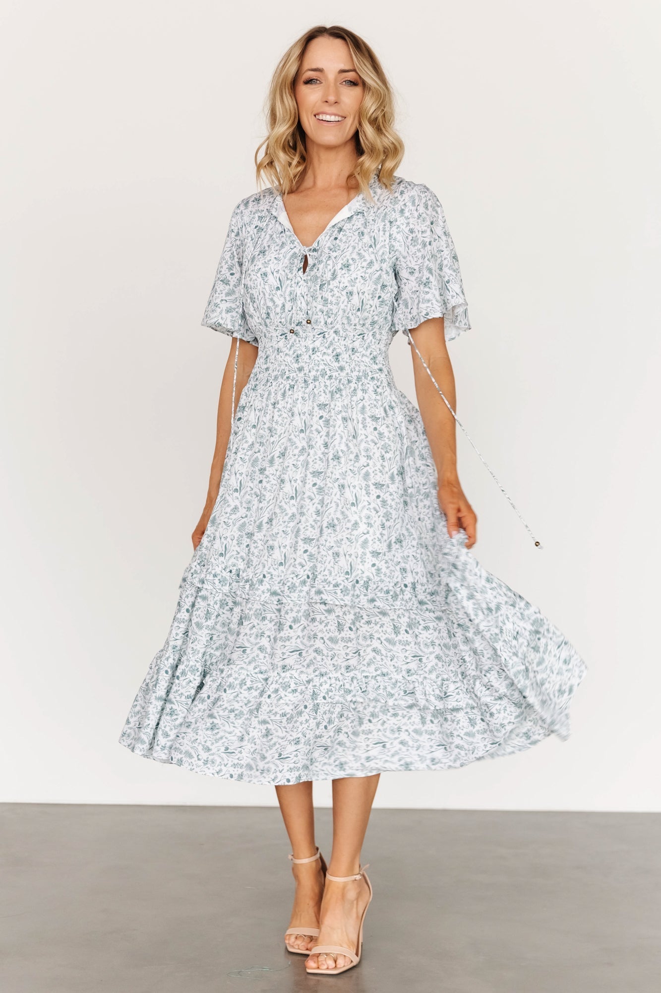 Baltic Born - Spell Boho Midi Dress