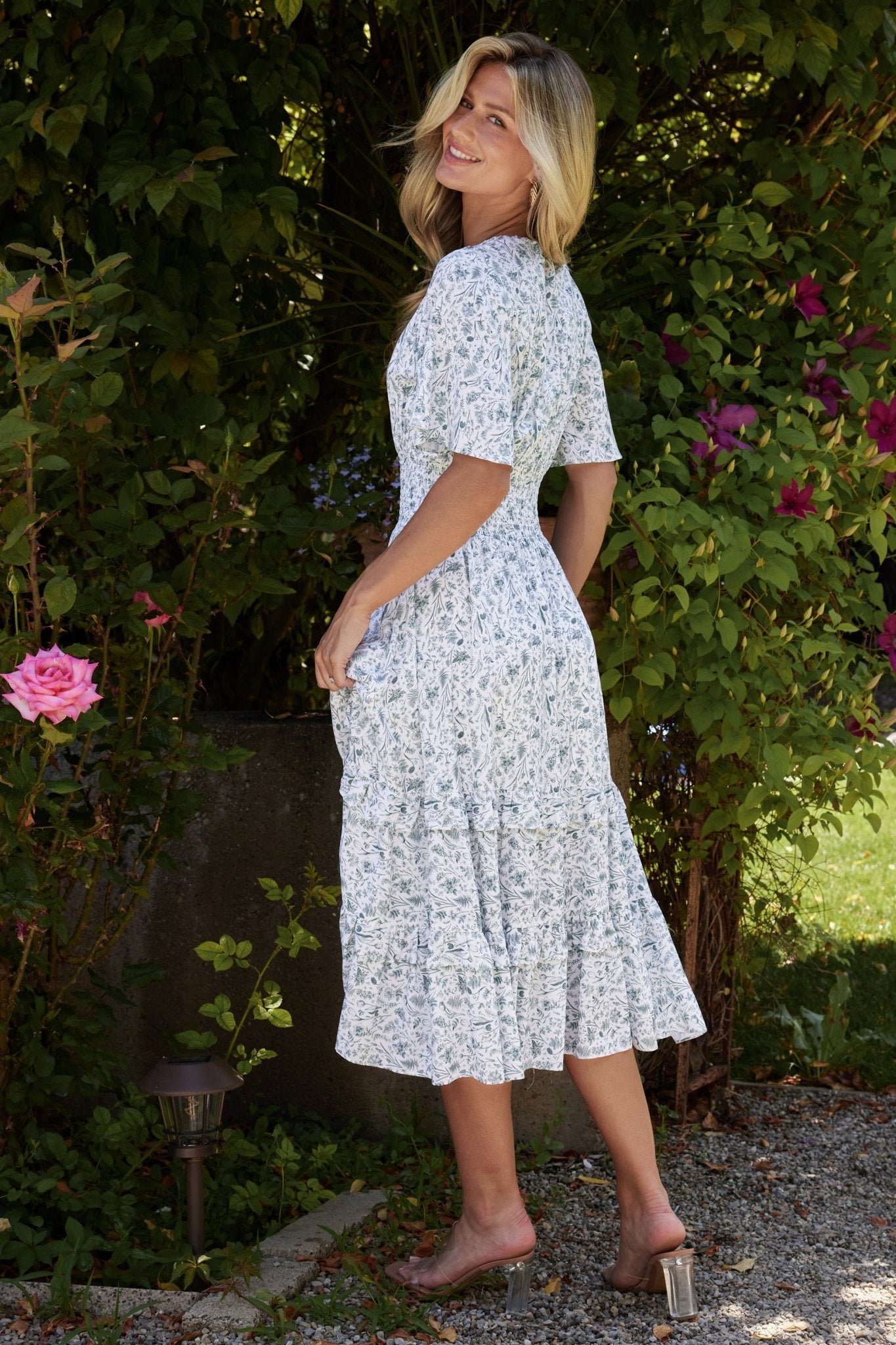 Baltic Born - Spell Boho Midi Dress