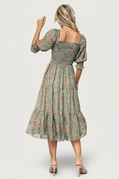 Baltic Born - Fabian Jacquard Midi Dress