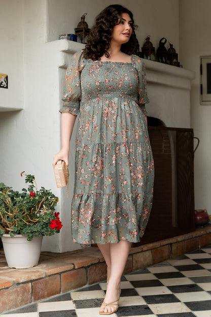Baltic Born - Fabian Jacquard Midi Dress