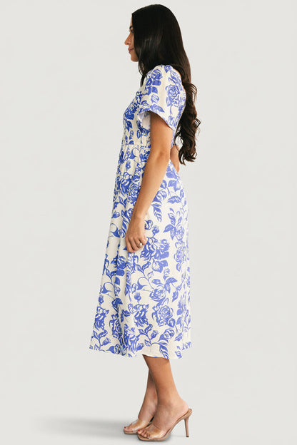 Baltic Born - Dolores Smocked Midi Dress