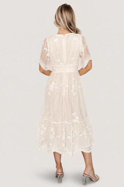 Baltic Born - Clarisa Lace Midi Dress