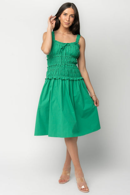 Baltic Born - Twiggy Smocked Midi Dress
