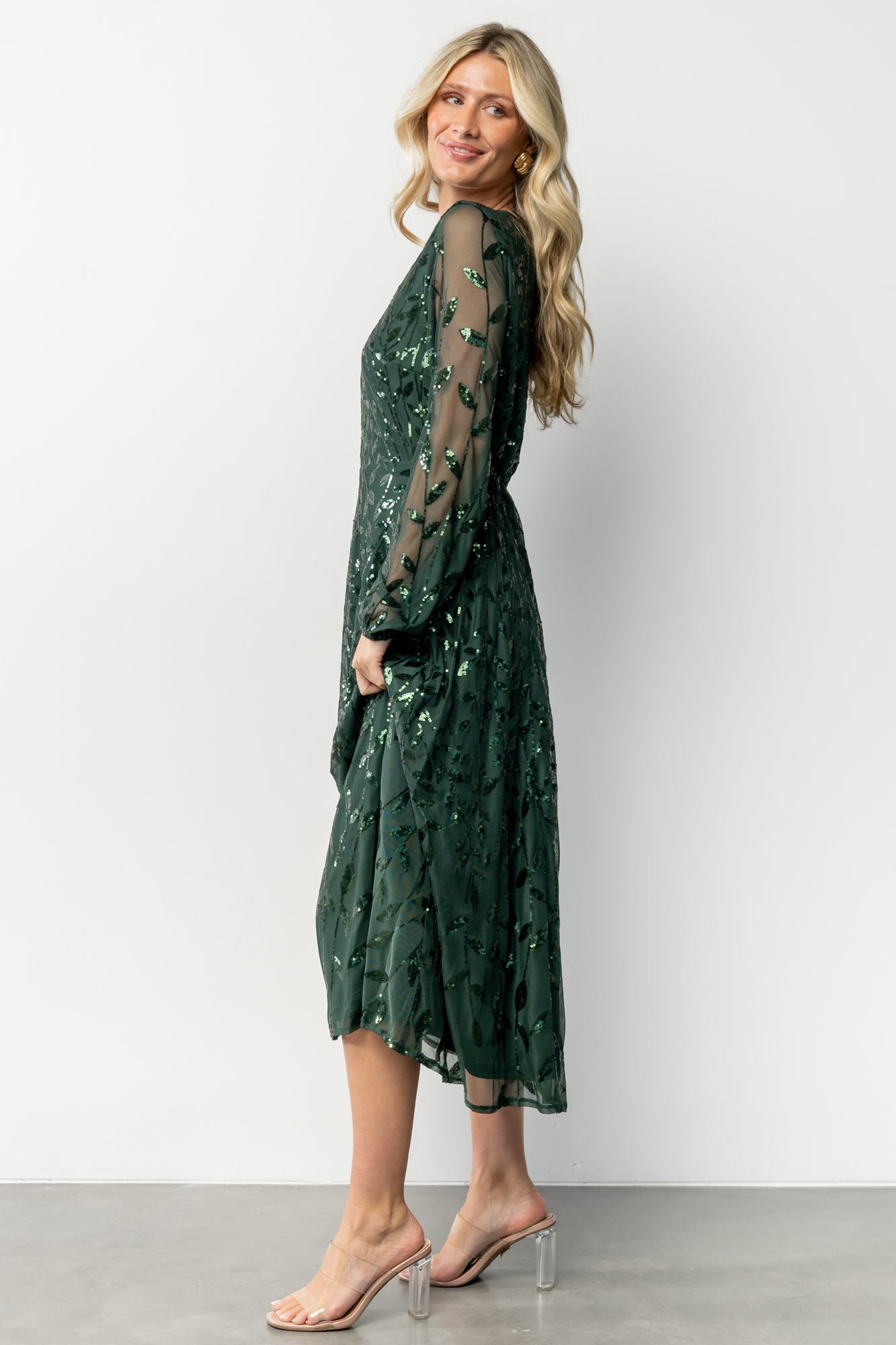 Baltic Born - Kalla Sequin Midi Dress