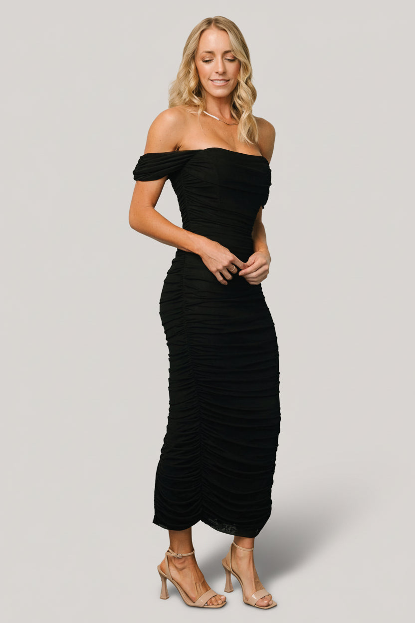 Baltic Born - Alessandra Mesh Midi Dress
