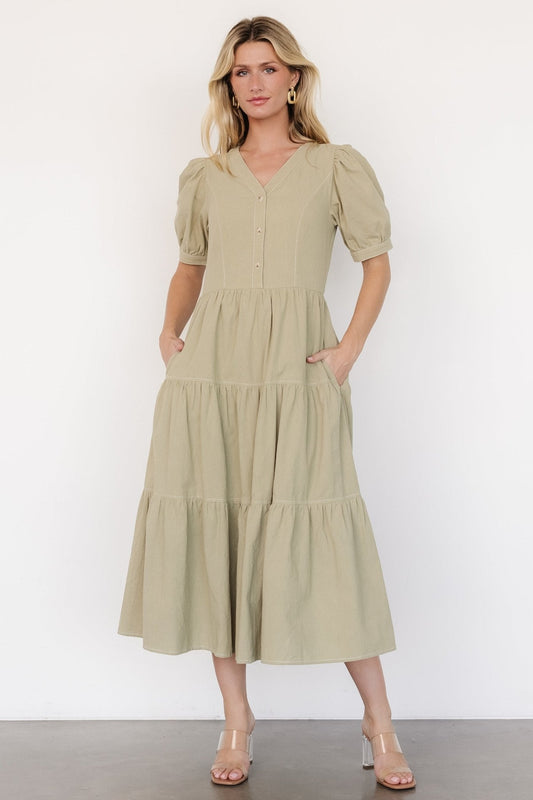 Baltic Born - Shelby Button Top Dress