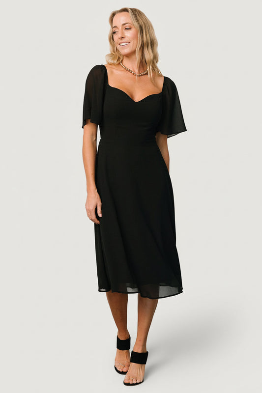 Baltic Born - Colette Sweetheart Midi Dress