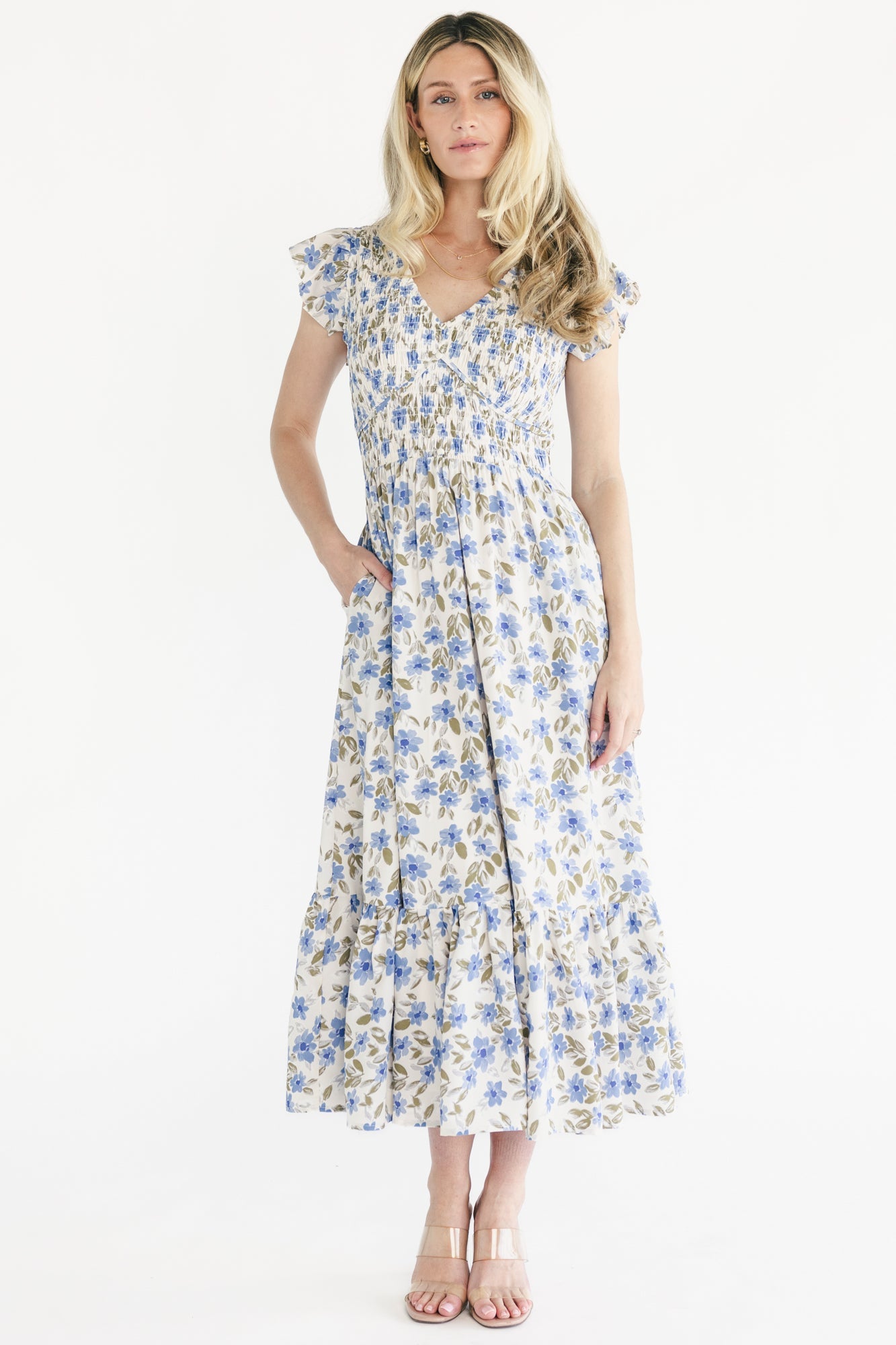 Baltic Born - Tilly Smocked Dress