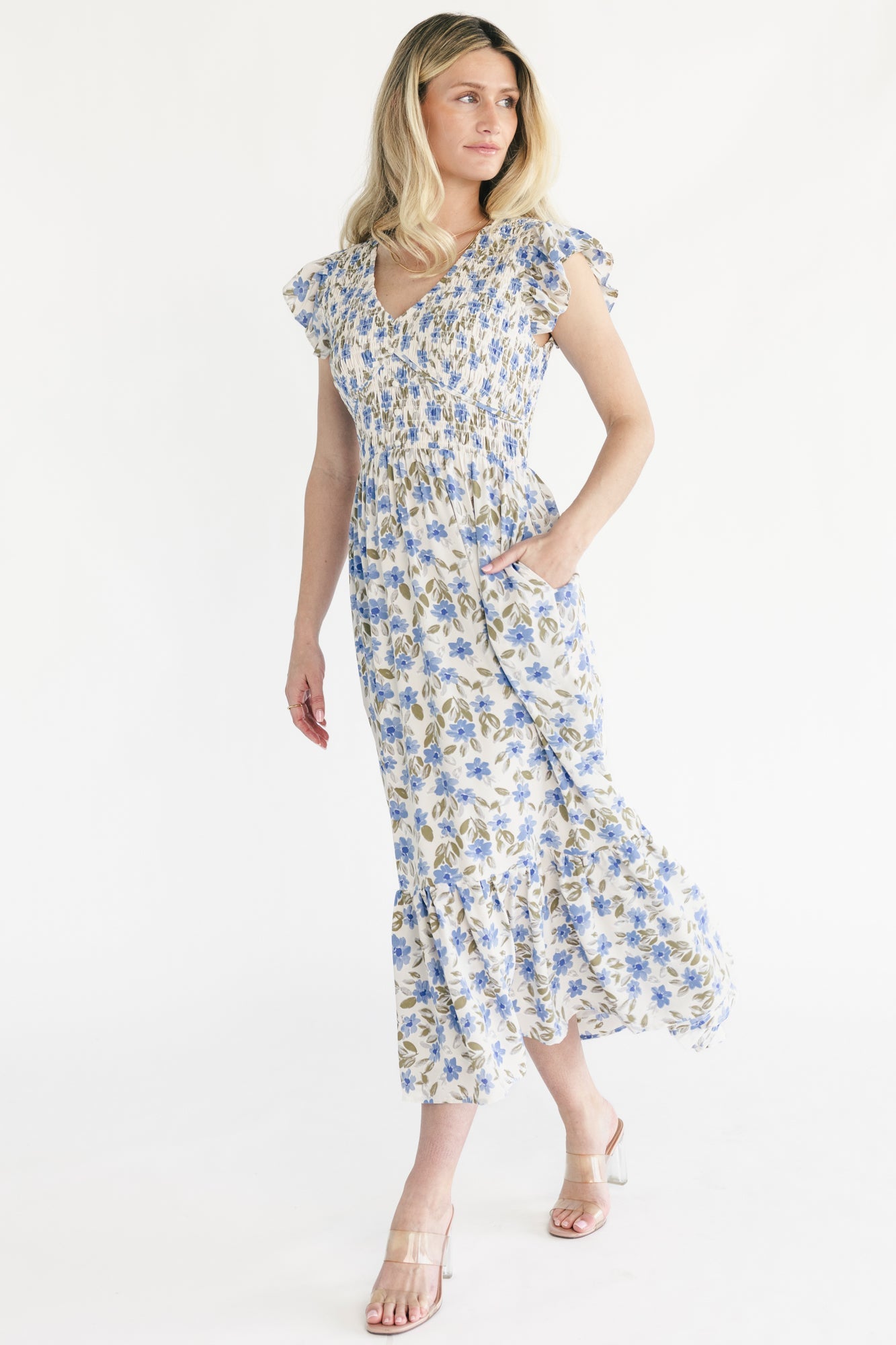 Baltic Born - Tilly Smocked Dress