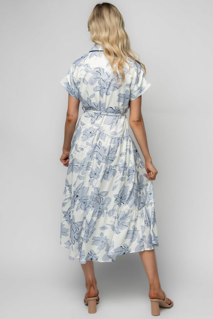 Baltic Born - Claire Button Up Midi Dress