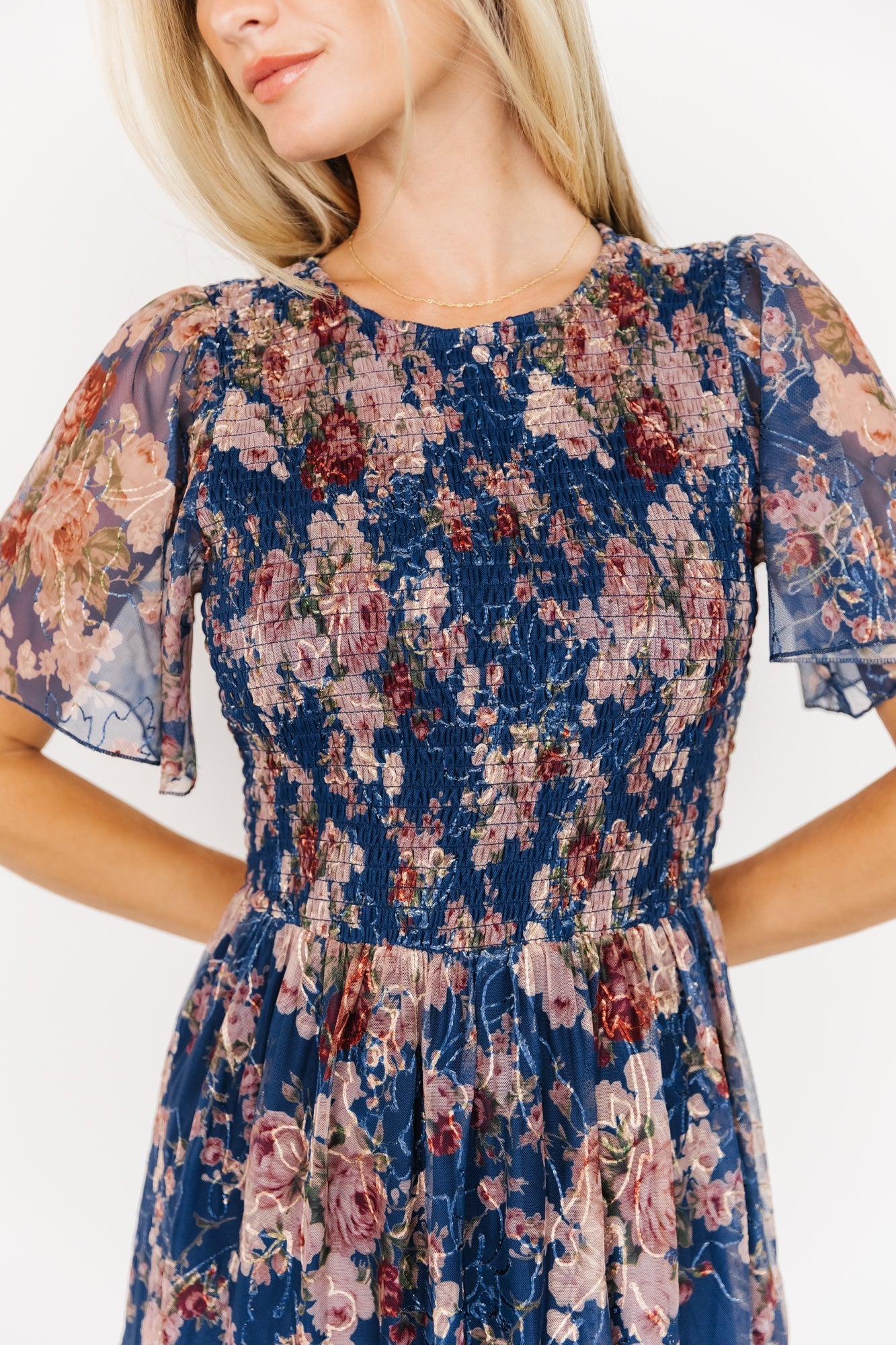 Baltic Born - Mara Embroidered Tulle Dress