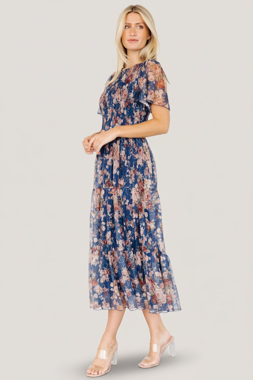 Baltic Born - Mara Embroidered Tulle Dress