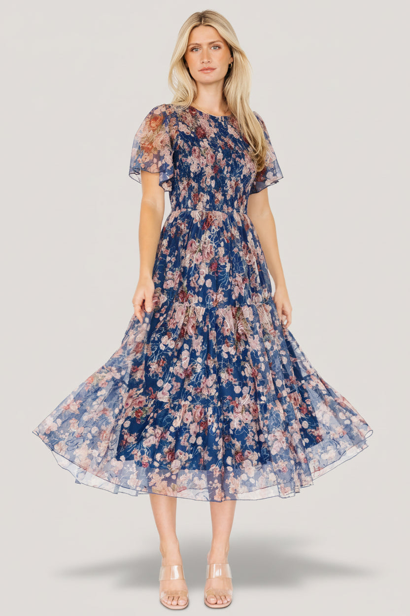 Baltic Born - Mara Embroidered Tulle Dress