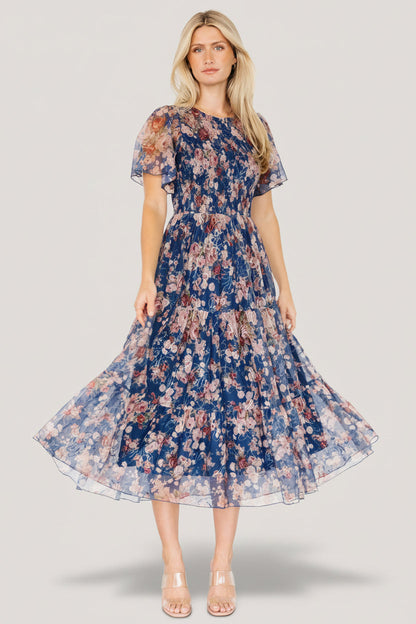 Baltic Born - Mara Embroidered Tulle Dress