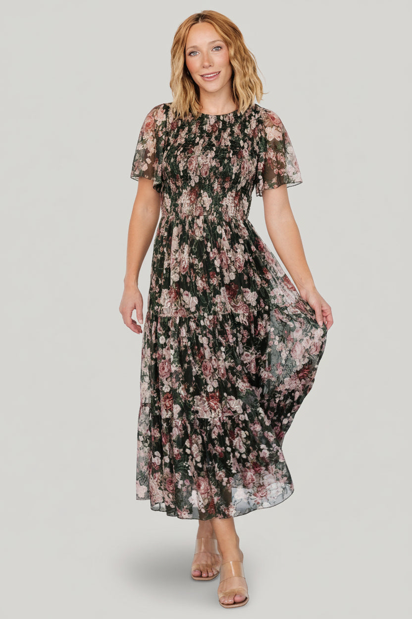 Baltic Born - Mara Embroidered Tulle Dress