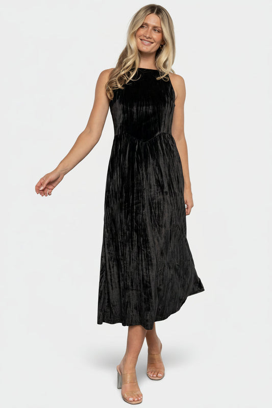 Baltic Born - Octavia Velvet Midi Dress