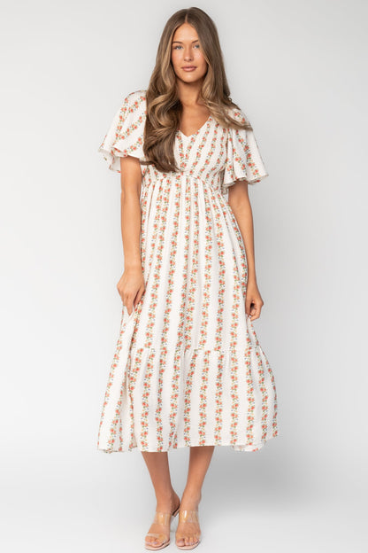 Baltic Born - Turner Smocked Midi Dress