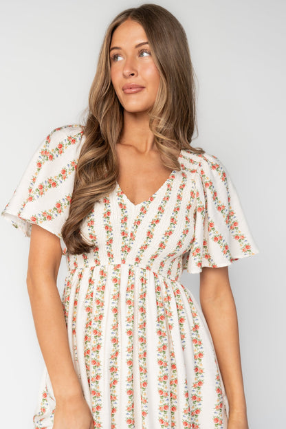 Baltic Born - Turner Smocked Midi Dress