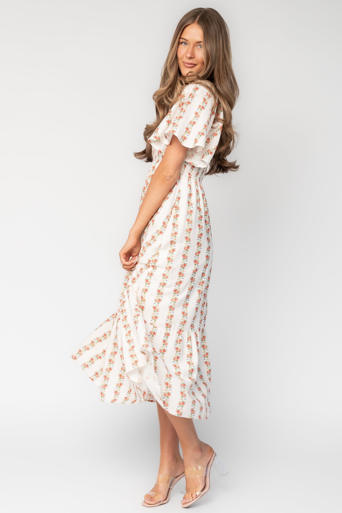 Baltic Born - Turner Smocked Midi Dress