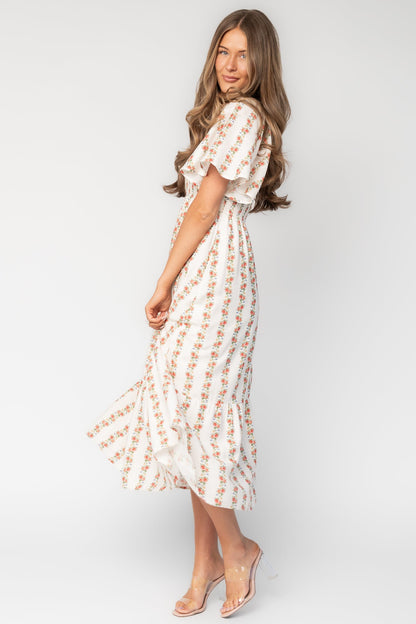 Baltic Born - Turner Smocked Midi Dress