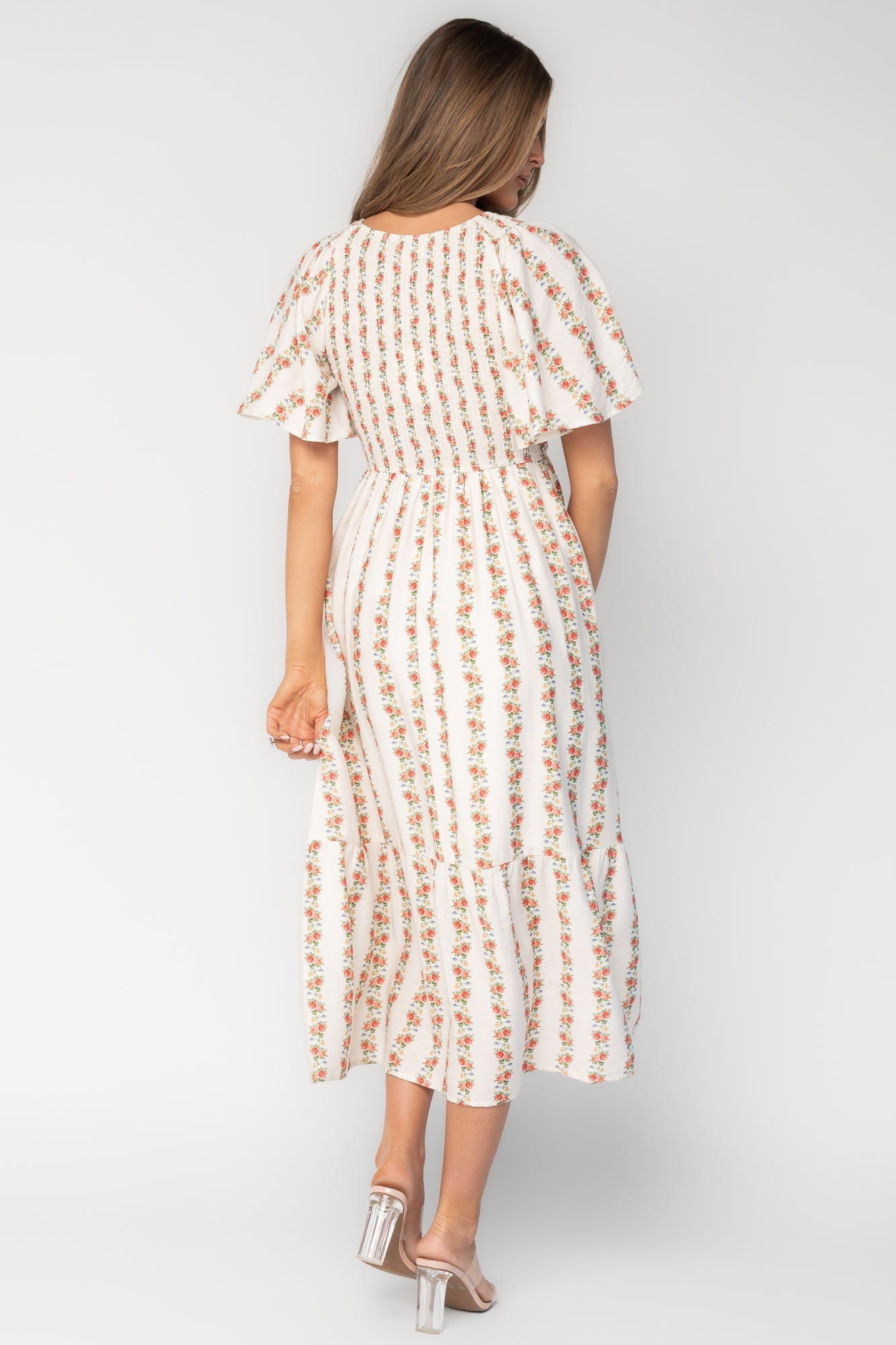 Baltic Born - Turner Smocked Midi Dress
