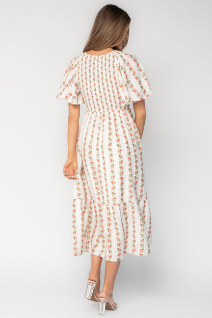 Baltic Born - Turner Smocked Midi Dress