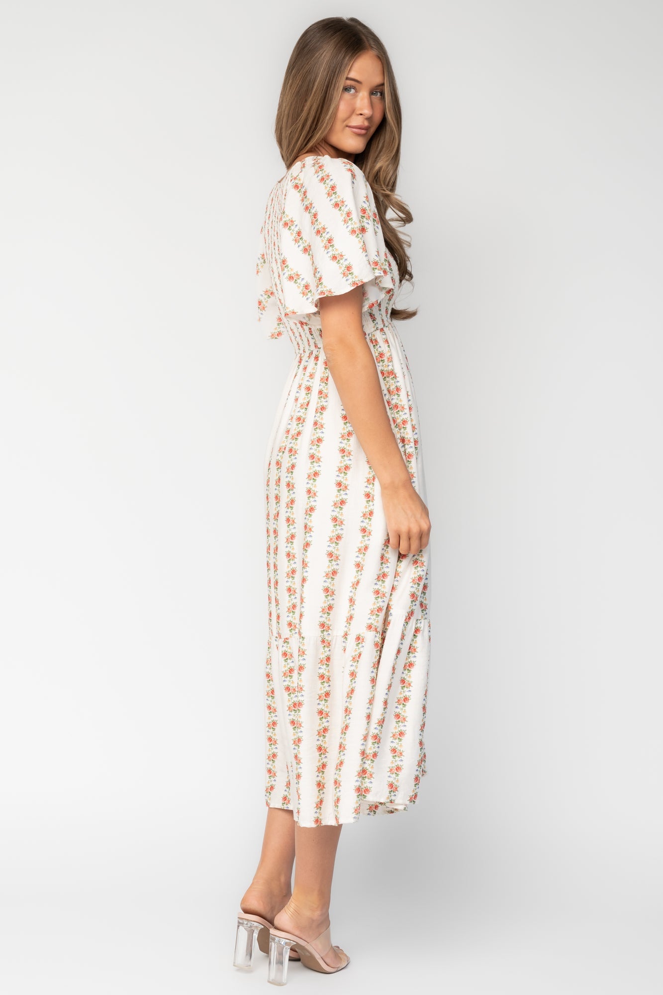 Baltic Born - Turner Smocked Midi Dress