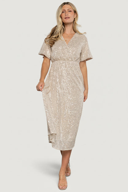 Baltic Born - Mayfair Sequin Midi Dress