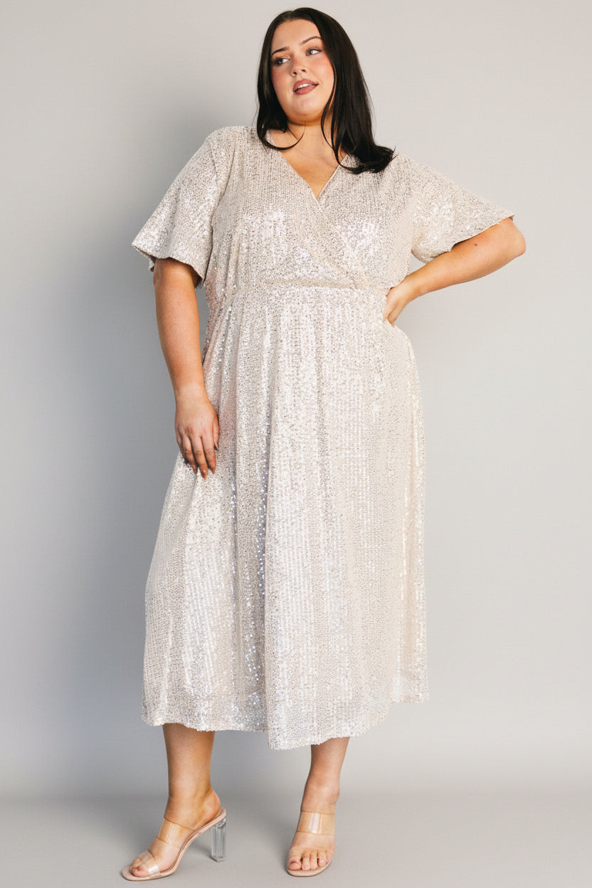 Baltic Born - Mayfair Sequin Midi Dress