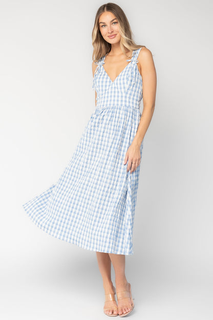 Baltic Born - Arwen Gingham Midi Dress