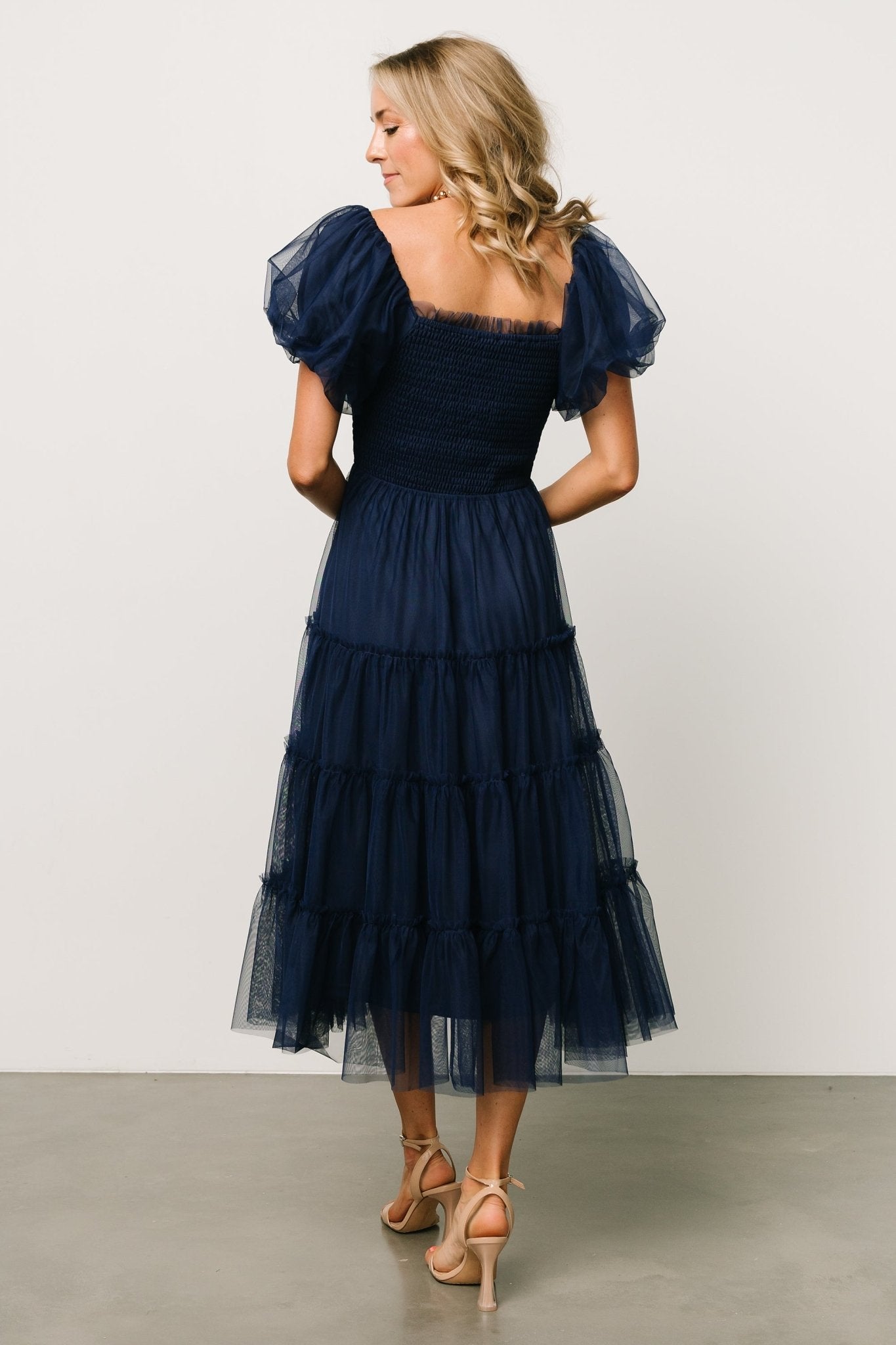 Baltic Born - Liv Tulle Midi Dress